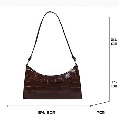 Lora - Shiny Leather Bag
