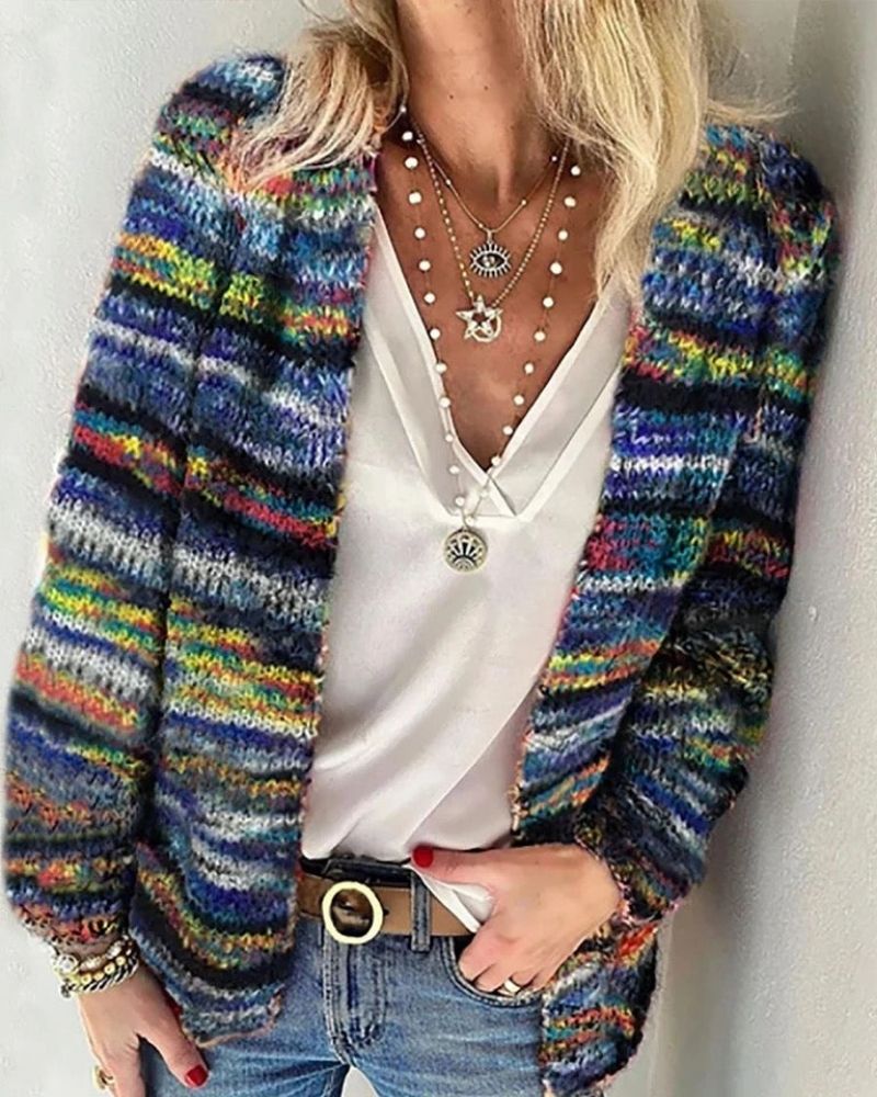 SARAI - COLOURFUL CARDIGAN