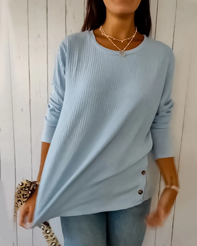 CAROLINA - COMFORTABLE CREWNECK TOP