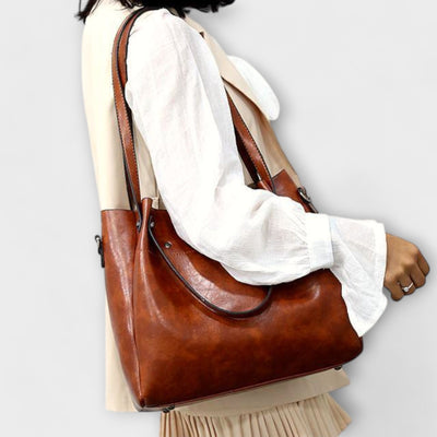 Lora - 4-piece Vintage Bag Set