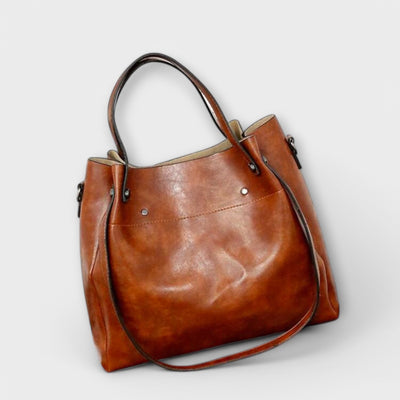 Lora - 4-piece Vintage Bag Set