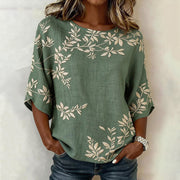 MELODY™ | Leaf Print Top