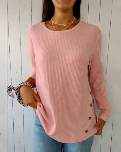 CAROLINA - COMFORTABLE CREWNECK TOP