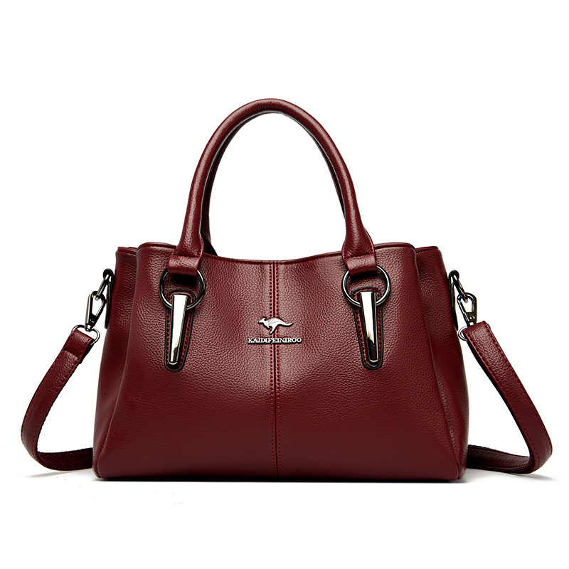 Avela - Soft Leather Crossbody Bag