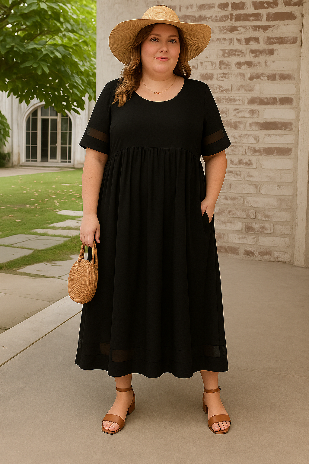 Stylish Tummy Covering Dress | MIAMI