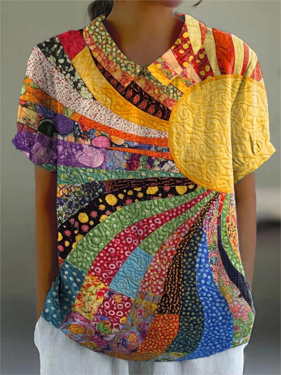 AESTHER™ | Patchwork Top