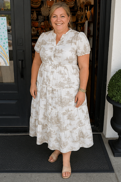 Stylish Tummy Covering Dress | BUTTERFLY