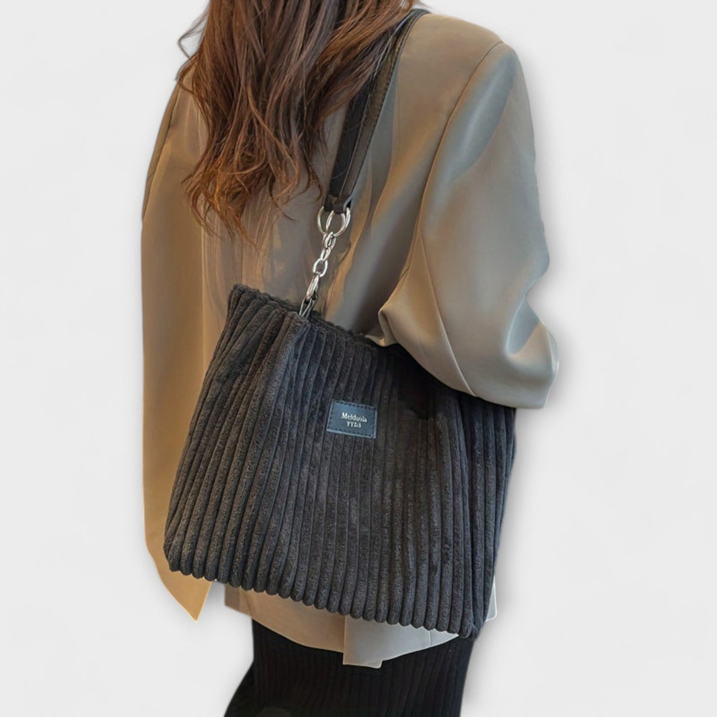 Lora - Soft Cord Shoulder Bag