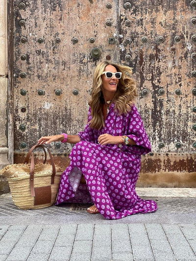Aurela | Bohemian-Style Maxi Dress