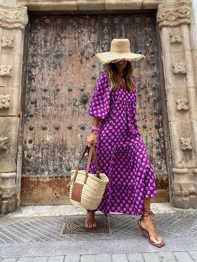 Aurela | Bohemian-Style Maxi Dress