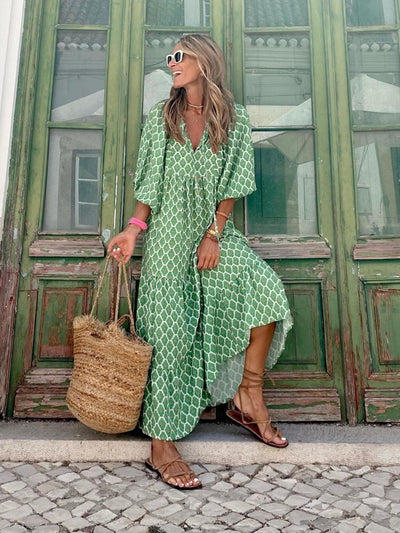 Aurela | Bohemian-Style Maxi Dress
