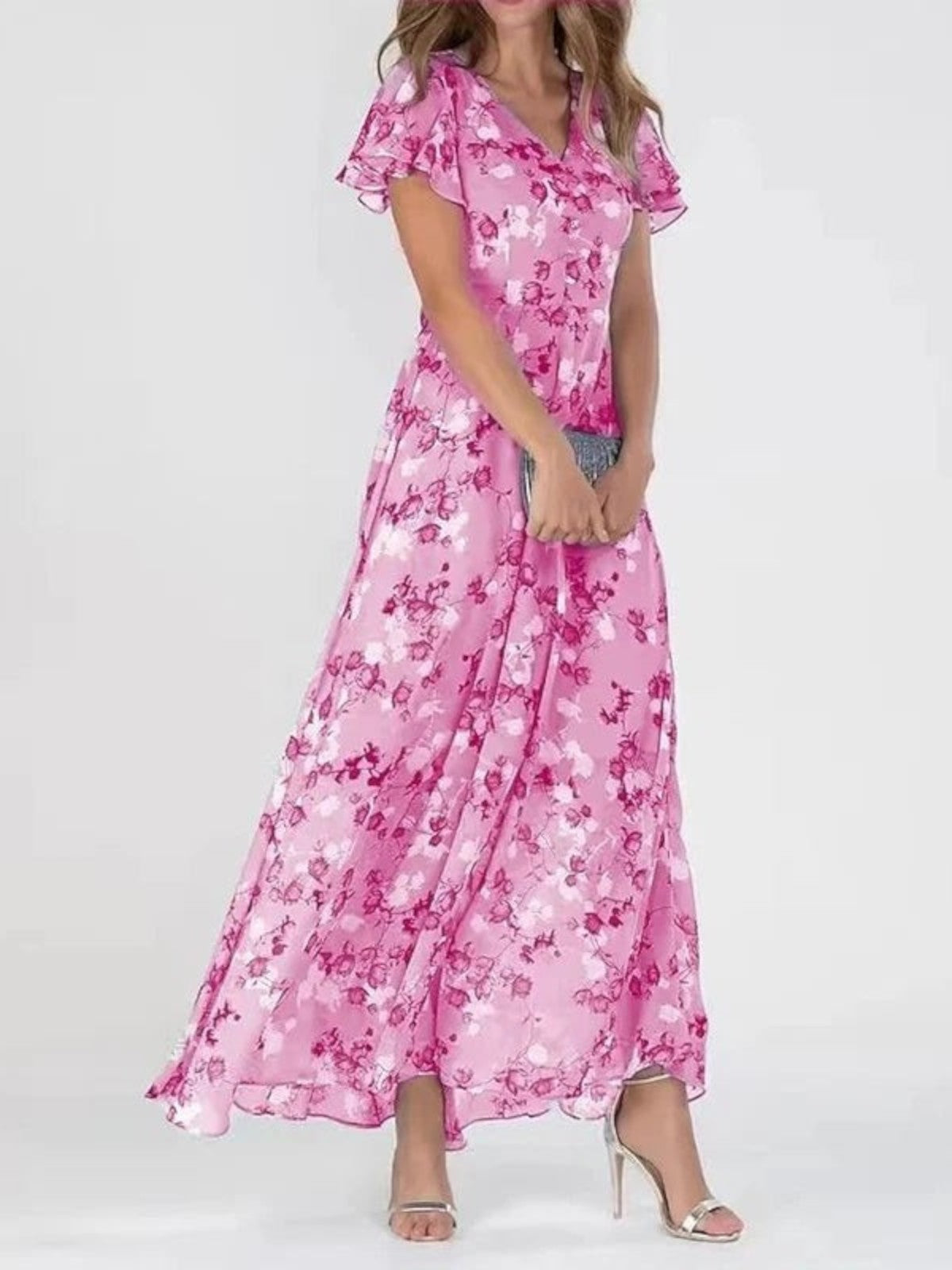 Aurela | Glamorous Tummy Covering Dress