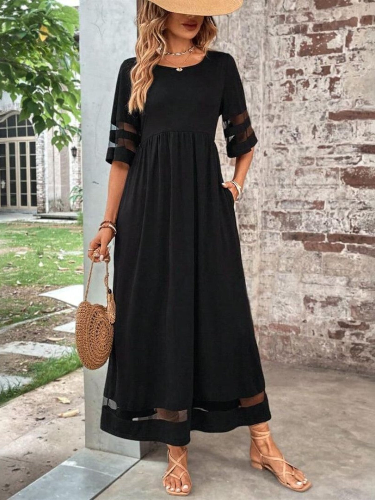 Aurela | Chic Tummy Flattering Coverage Dress