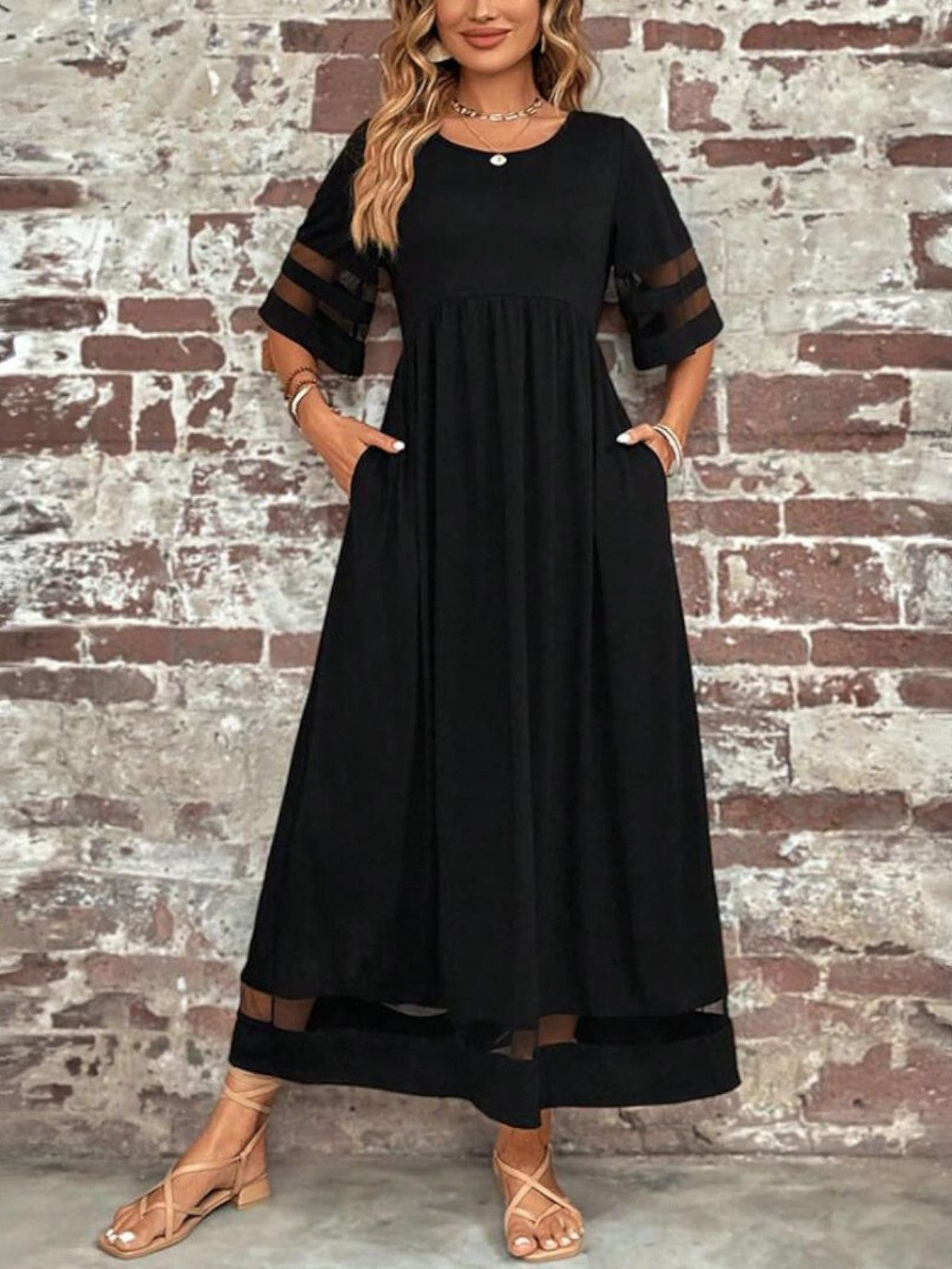 Aurela | Chic Tummy Flattering Coverage Dress
