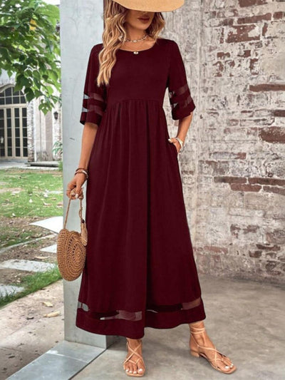 Aurela | Chic Tummy Flattering Coverage Dress