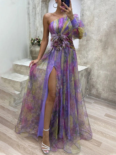Aurela | Elegant Split Dress