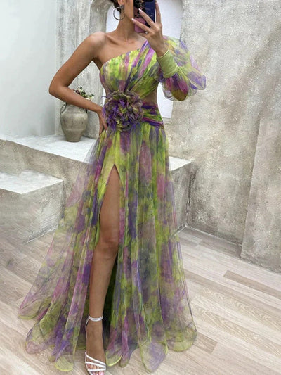 Aurela | Elegant Split Dress