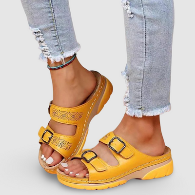 Tamsin - Double Knot Wedge Orthopaedic Sandals