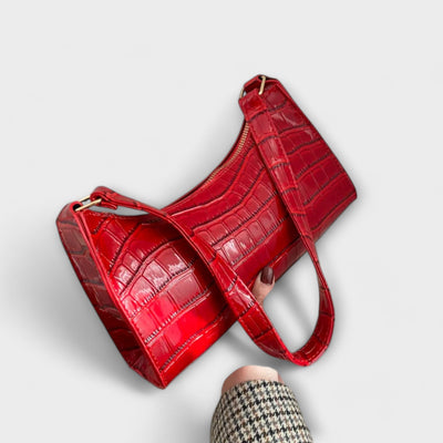 Lora - Shiny Leather Bag