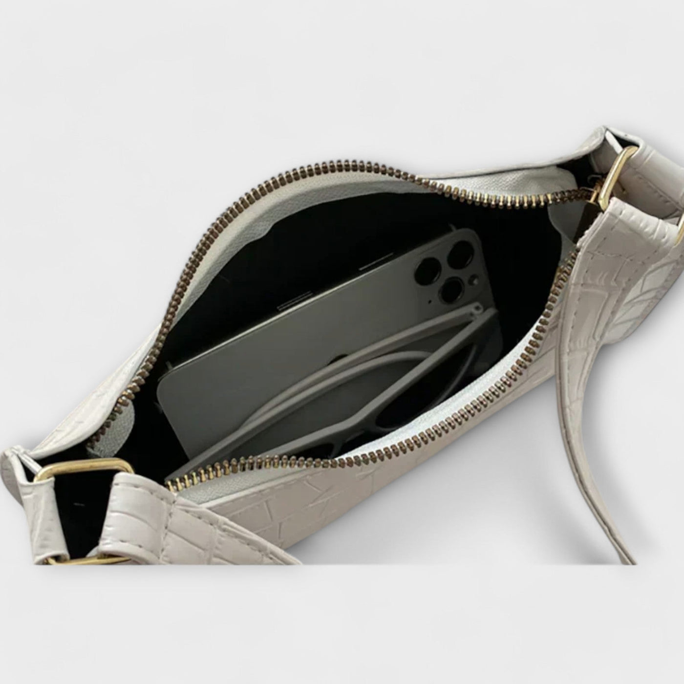 Lora - Shiny Leather Bag