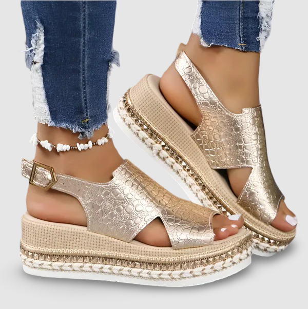 Blythe - Lightweight Wedge Orthopaedic Sandals