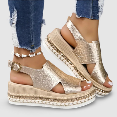 Blythe - Lightweight Wedge Orthopaedic Sandals