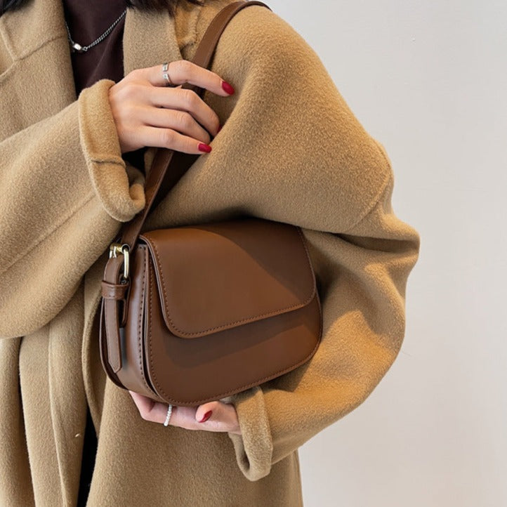 Priscilla - Vegan Leather Shoulder Handbag