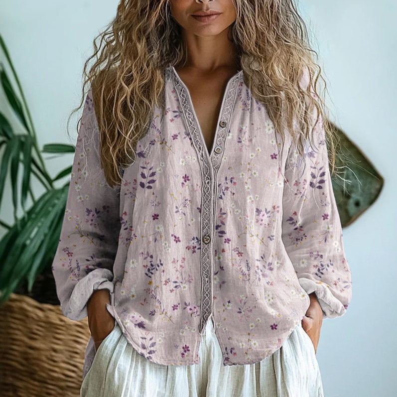 AESTELLE™ | Floral Blouse