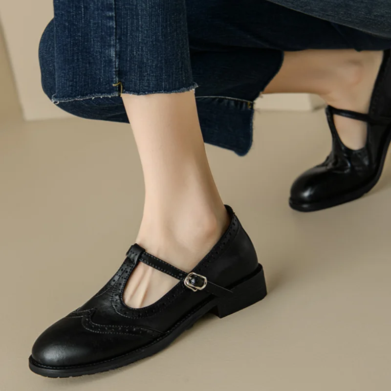 Sarah&Kate | Elegant T-Strap Mary Janes