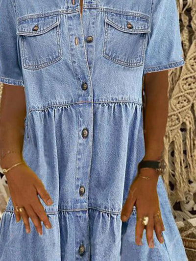 Oriana™ - Denim Dress