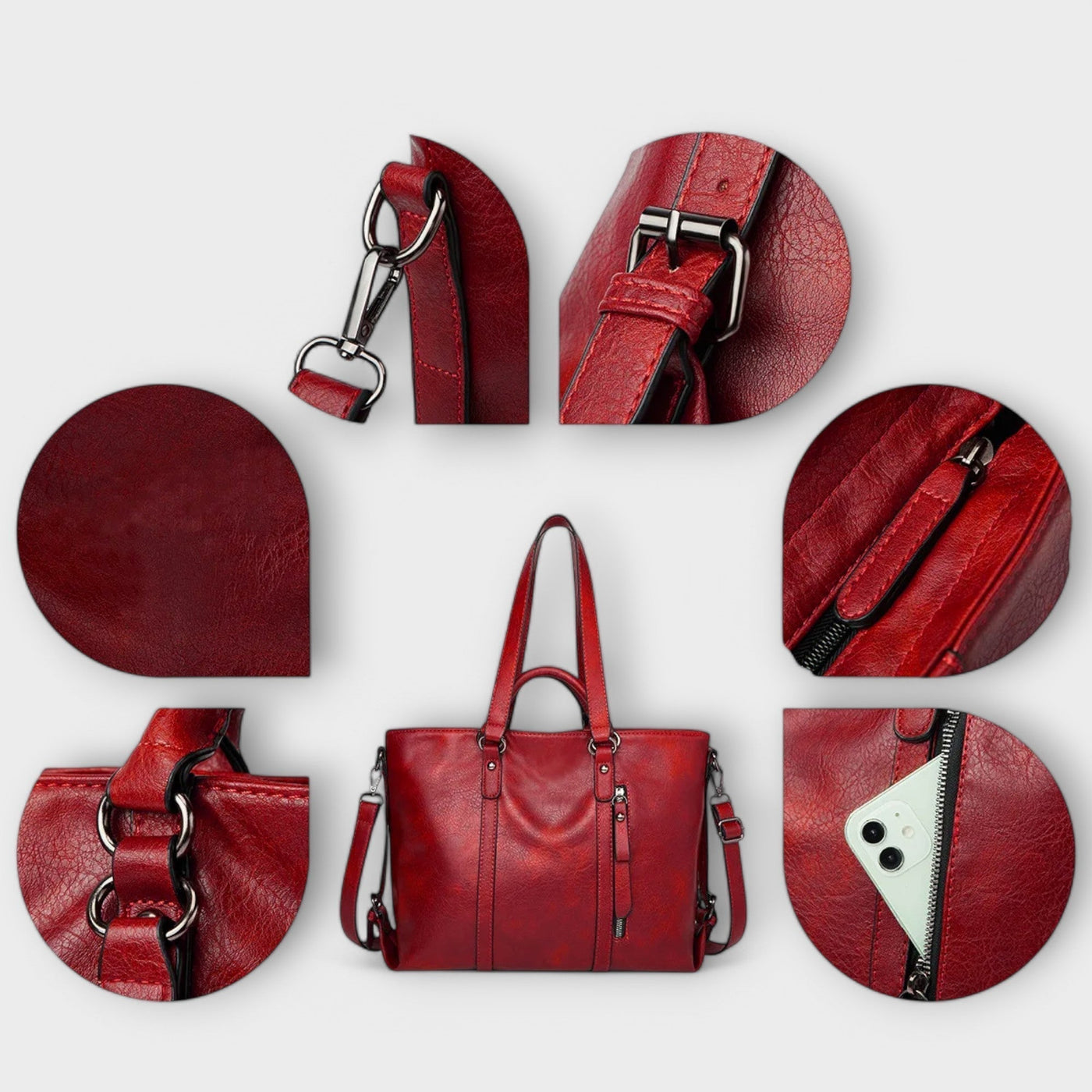 Lora - Large Leather Bag