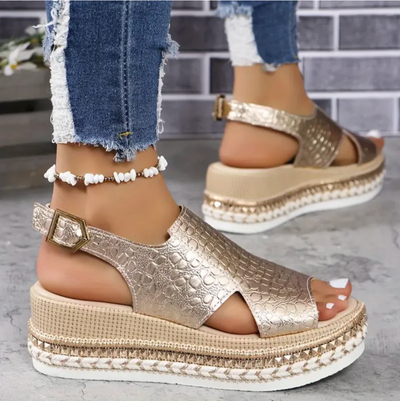 Blythe - Lightweight Wedge Orthopaedic Sandals