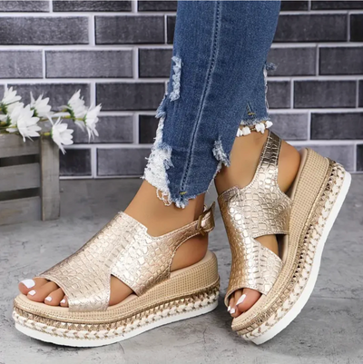 Blythe - Lightweight Wedge Orthopaedic Sandals