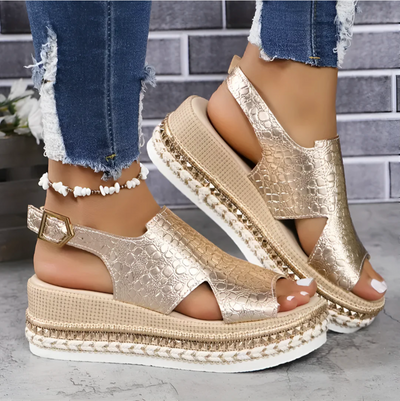 Blythe - Lightweight Wedge Orthopaedic Sandals