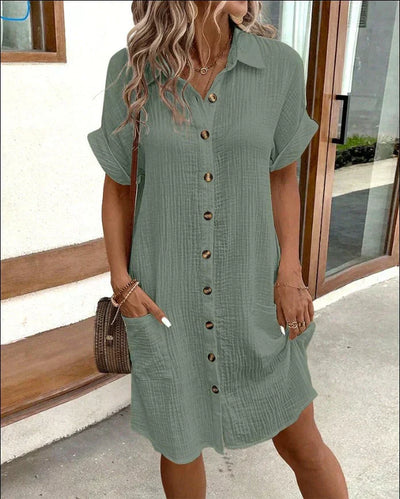 Aurela | Classic Polo Casual Dress