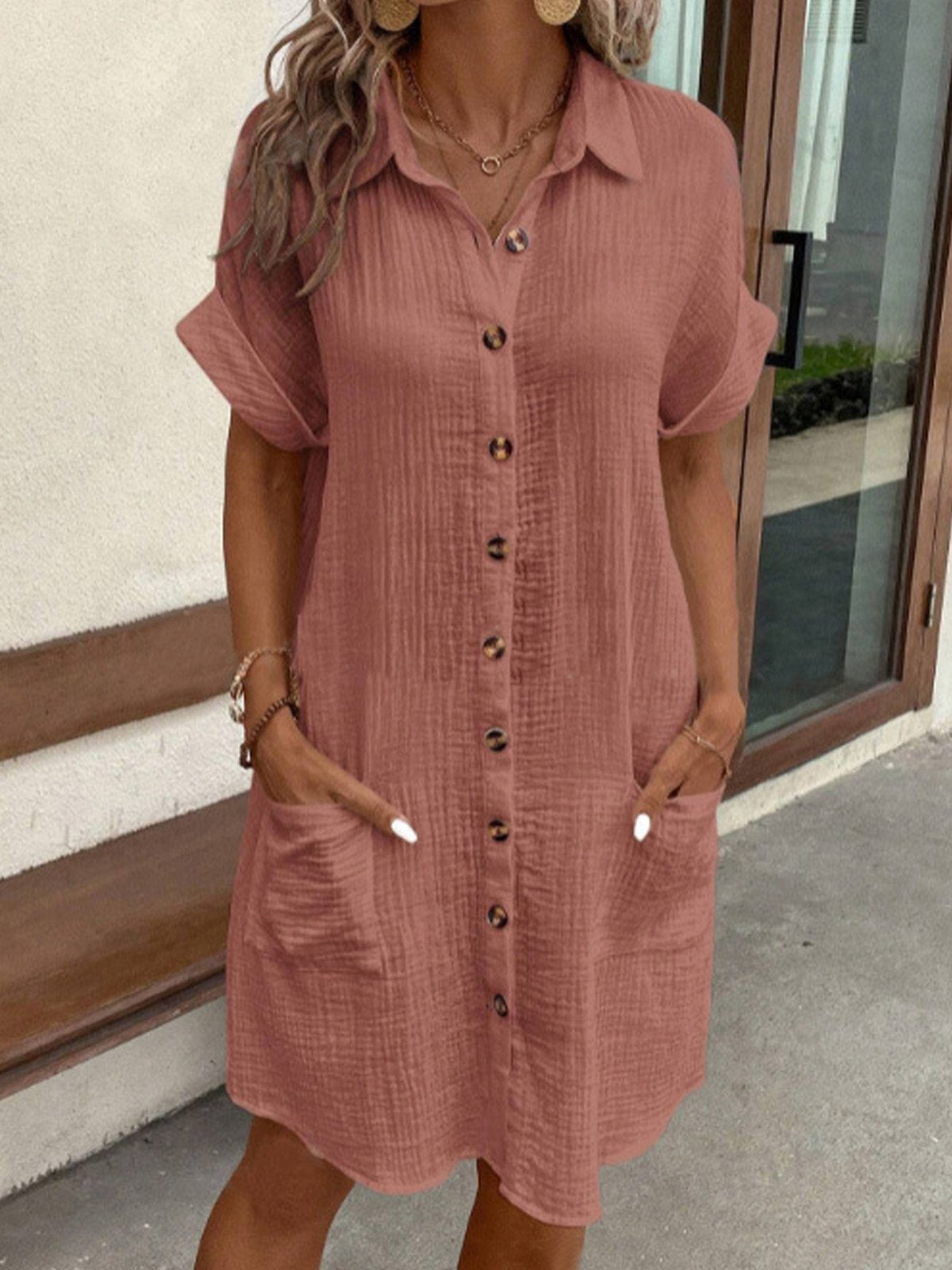Aurela | Classic Polo Casual Dress