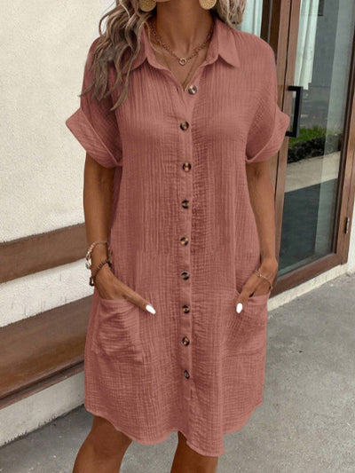 Aurela | Classic Polo Casual Dress