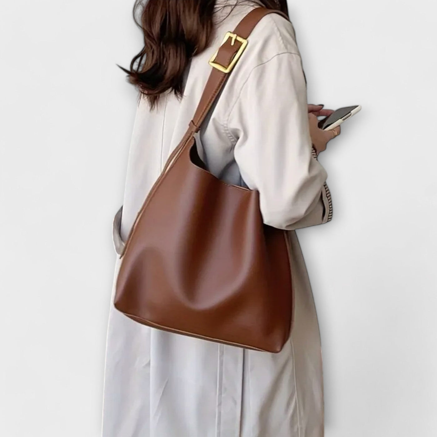 Lora - Elegant Leather Shoulder Bag