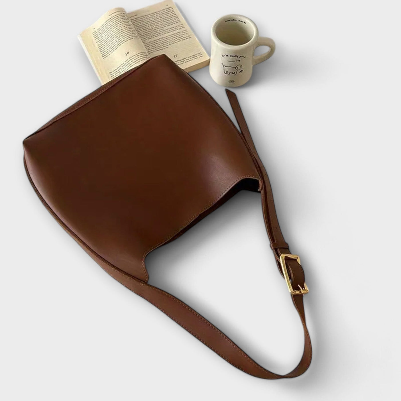 Lora - Elegant Leather Shoulder Bag