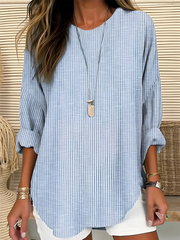 RHEA™ | Striped Blouse