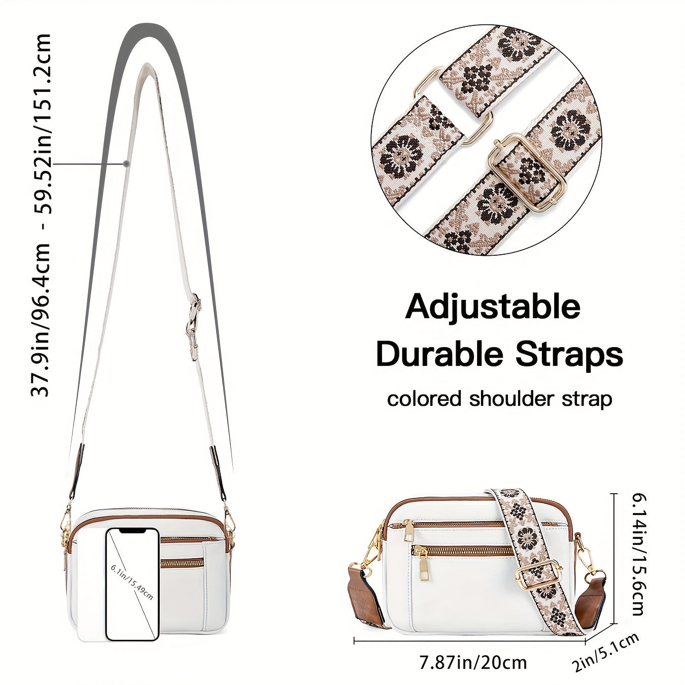 Lora - Crossbody Bag Made of Vegan Leather