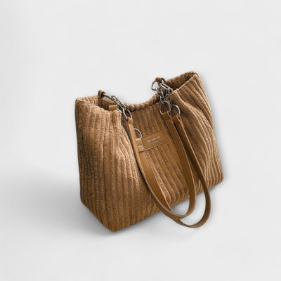 Lora - Soft Cord Shoulder Bag