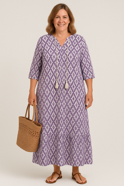 Boho Tummy Coverage Dress | CAT