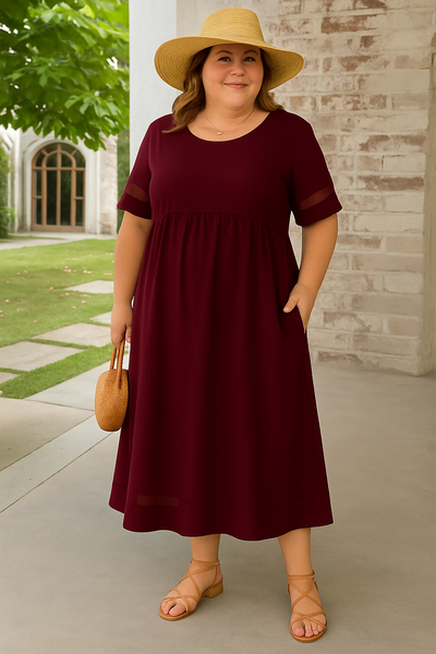 Stylish Tummy Covering Dress | MIAMI
