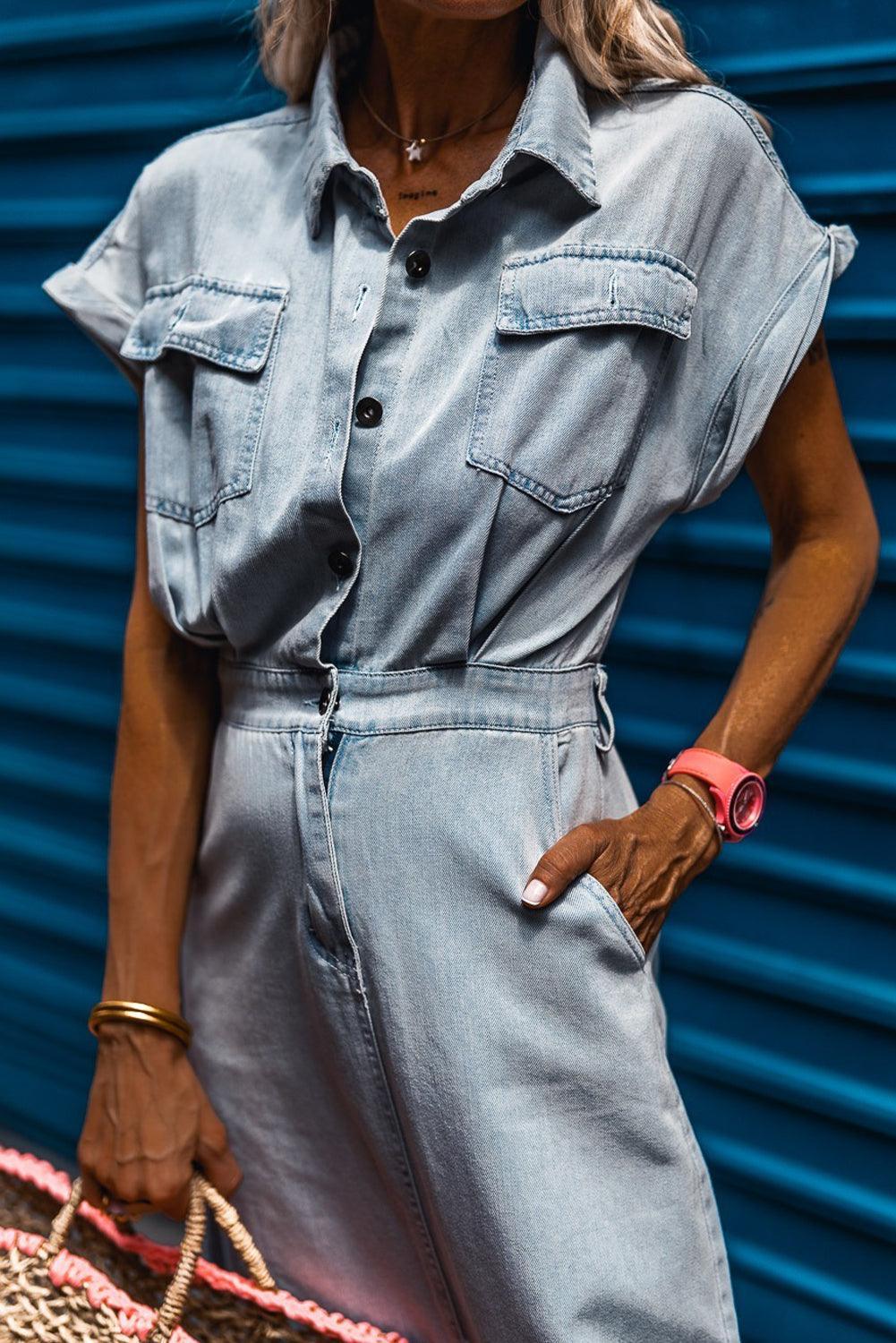 Fidelia™ - Denim Dress