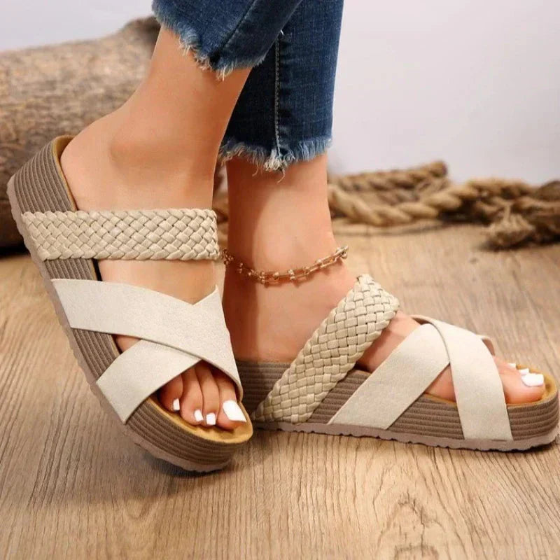 Althea - Non-slip Platform Sole Orthopaedic Sandals