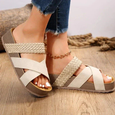 Althea - Non-slip Platform Sole Orthopaedic Sandals