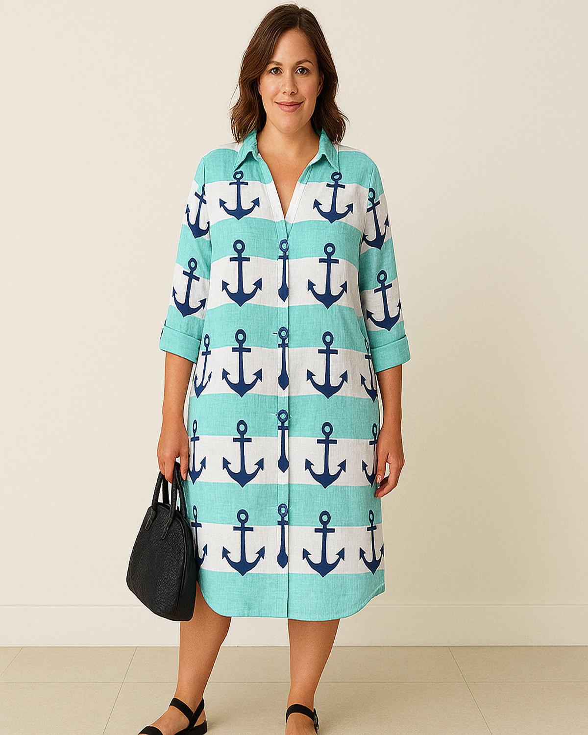 Bright Tummy Covering Dress | ZINNIA
