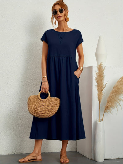 Casual Linen Dress | AIZA