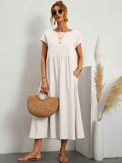 Casual Linen Dress | AIZA